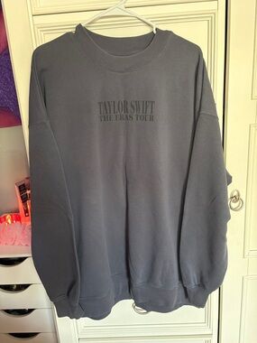 Taylor Swift Blue Crewneck Sweatshirt - The Eras Tour